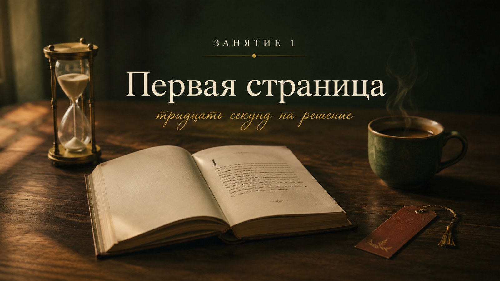 Первая страница: за что читатель решает остаться