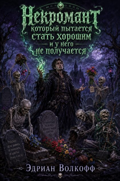 Некромант который пытается стать хорошим и у него не получается